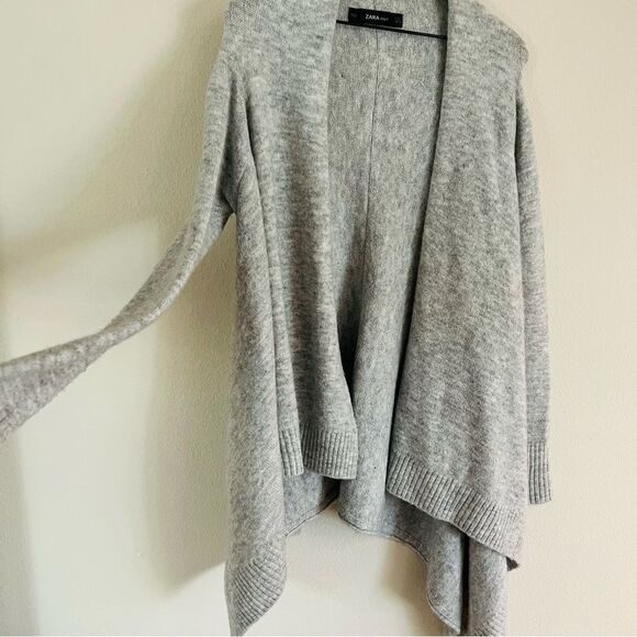 Zara Gray Women's Cardigan Sweater - Picture 6 of 8